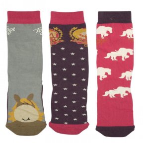 Toggi Children's Wilkes Pony Design Socks