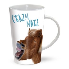 Latte Mug "Crazy Mare"