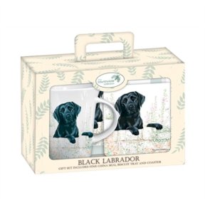 Black Labrador Tea Time Set