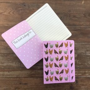 Chickens Small Chunky Notebook