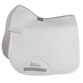 Performance Suede Dressage Saddlecloth - White