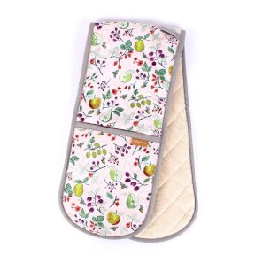 Milly Green British Fruits Double Oven Gloves