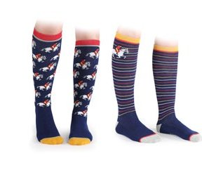 Everyday Socks - 2 Pack - Childrens - Fox, Horse, Pheasant