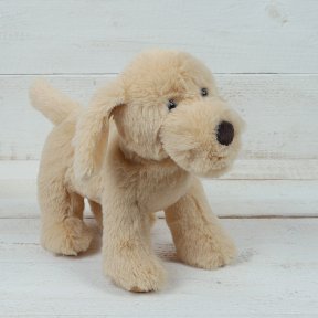 Jomanda Puppy Sitting Soft Toy - Golden