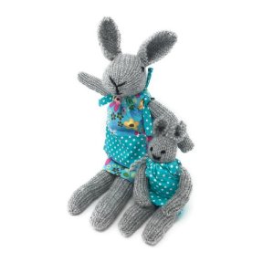 The Crafty Kit Company - Knitting Kit - Knit Your Own Bunnies