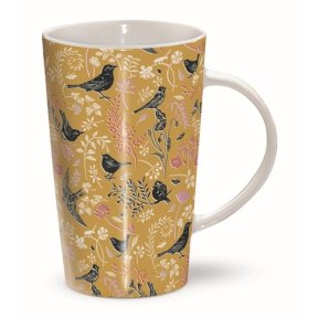 RSPB Natures Print - Riverbank Latte Mug - Birds
