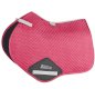 Performance Suede Jumping Saddlecloth - Raspberry