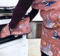 Annabel Rose Oven Gloves - Hedgerow